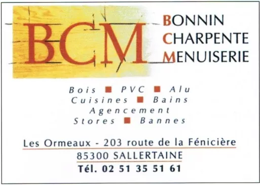 BONNIN Charpente Menuiserie