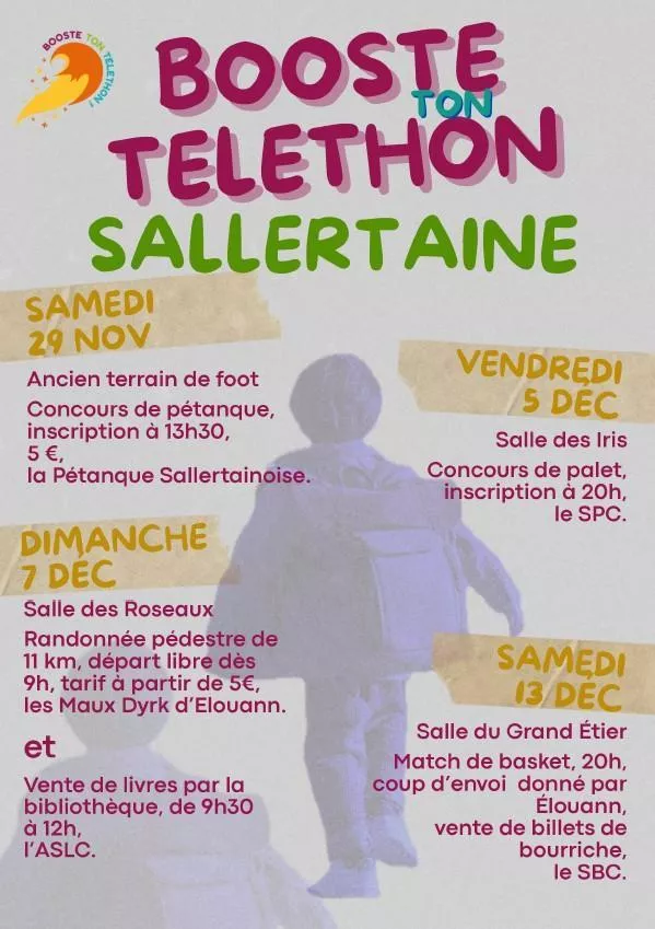 Booste ton téléthon