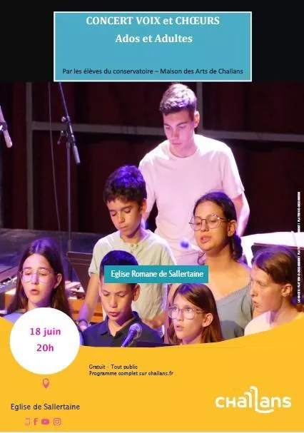 Concert maison des arts