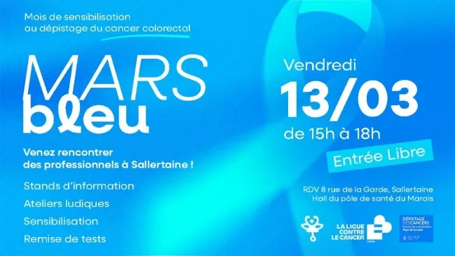 Depistage cancer colo-rectal - Sallertaine